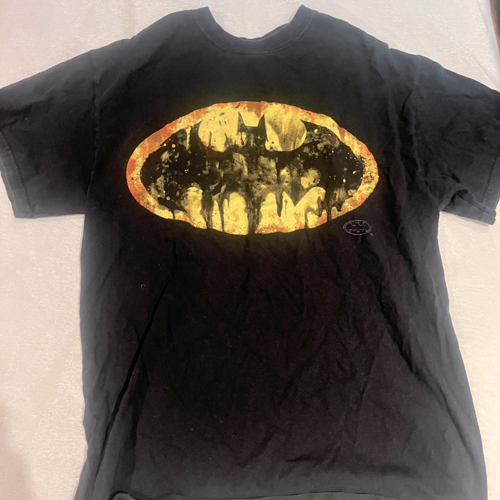 Y2K Batman DC comics shirt black
